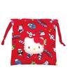Nakajima Corporation Hello Kitty 50th Anniversary Boa Face Drawstring Bag 187888-23
