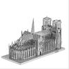 3D Metal DIY Puzzles Notre Dame- Silver