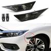 2pcs Car Turn Signal Light for Honda Civic 2016-2025 IP68 Waterproof Turn Signal Width Light Modified Black with LED Bulb