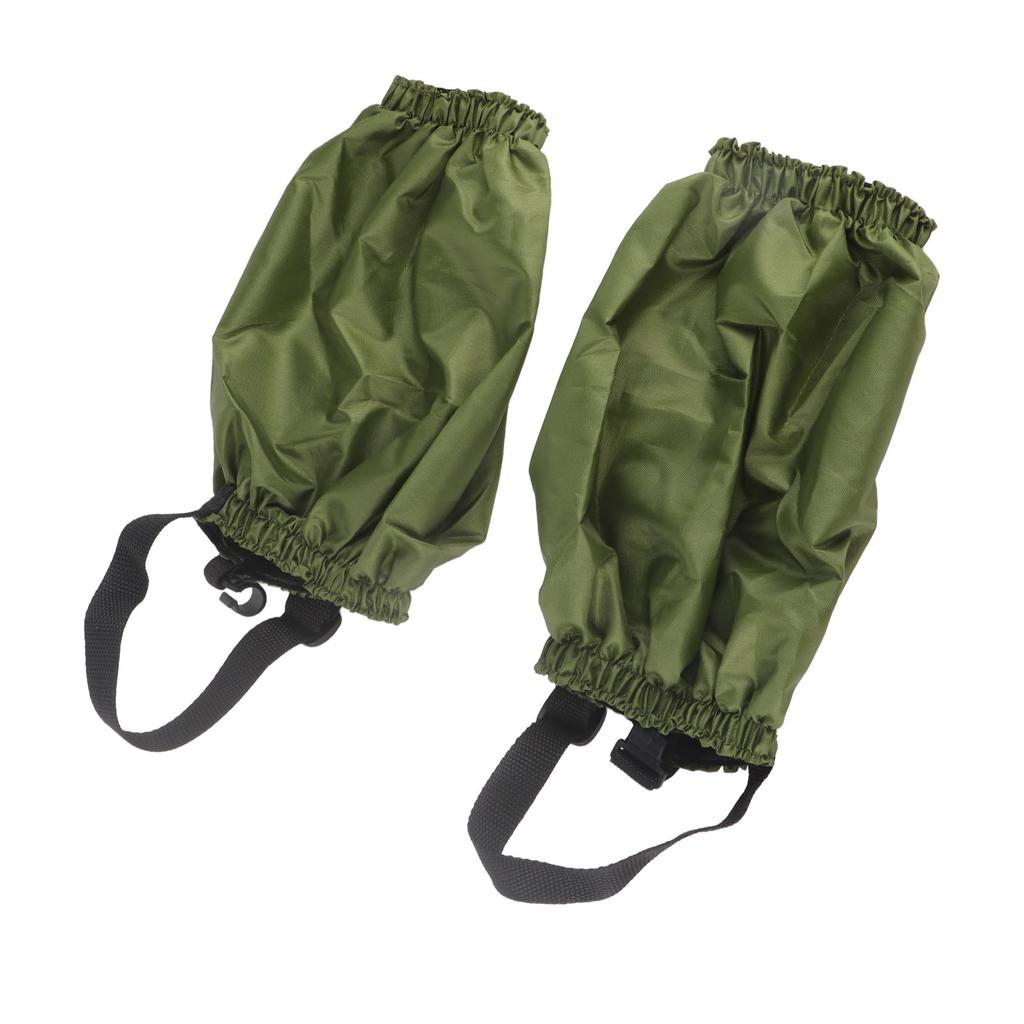 1 Pair Hiking Leg Gaiters Polyester Waterproof Legging Gaiters for Camping Mountain Climbing Fishing