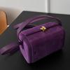 Acai Berry Purple High-End Women's Crossbody Boston Bag with Customizable Design