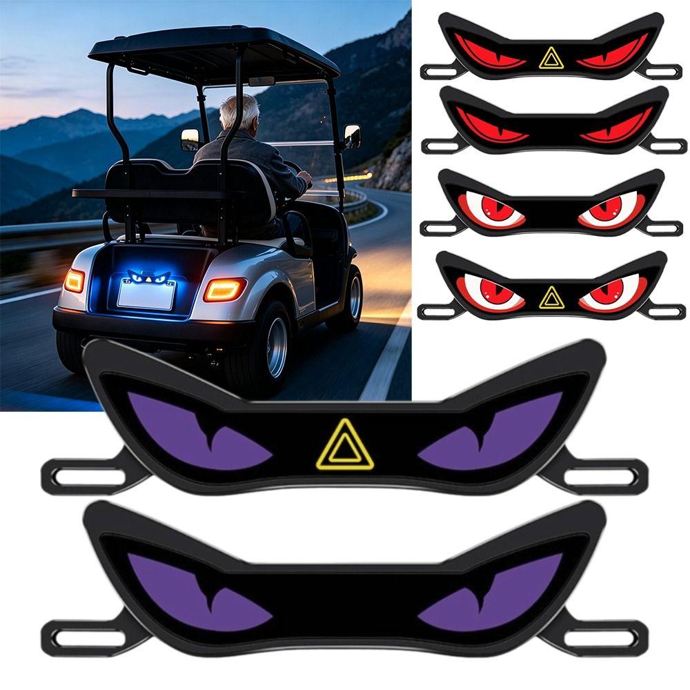 LED Lamp Demon Eye LED License Plate Light Bright Universal Rear Tail Light LED Lamp