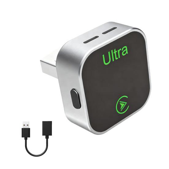 Mini Wireless Adapter for IPhone And for Android Wired to Wireless Bluetooth-compatible Adapter for Cars Fast Auto Connect USB Dongle