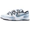 Nike Big Dusk Tinted Smoky Waves Slip Resistant Abrasion Resistant Low top Skateboard Shoes Unisex White Blue 355152-107(Team836-)