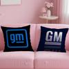 Классический автомобильный бренд General Motors Наволочка Мягкая и легко стирающаяся – Универсальная для дивана, кровати, путешествий и офиса