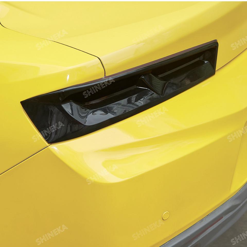 Car Rear Tail Light Lamp Decoration Cover for Chevrolet Camaro 2016-2018 Exterior Taillight Cover Accessories for Camaro 2019 Up
