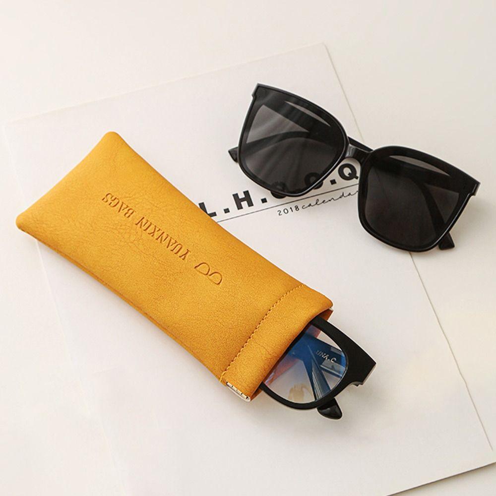 Водонепроницаемый чехол из мягкой кожи для очков, мешочек для очков, футляр для очков, мешочек для помады
