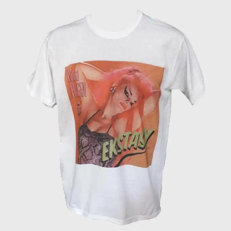 Nina Hagen New Wave Punk Rock Short Sleeve White Unisex Tshirt S3xl