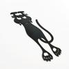 2/5Pcs Kawaii Black Cat Bookmarks for Books 3D Stereo Animal Book Mark for Student Teacher's Gifts Stationery KTY