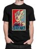 Веджета Dragon Ball Мужская Женская Летняя Футболка Харадзюку Винтажная С Коротким Рукавом Свободная Оверсайз Повседневная Фитнес Удобная Y2k Топ