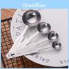 Steel Stylish Stainless Measuring Spoons Set For Baking Cooking And Easy Ingredient Measurement