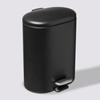 "Softclose" Pedal Bin Sili Metal 6 L Atmosphéra - Black