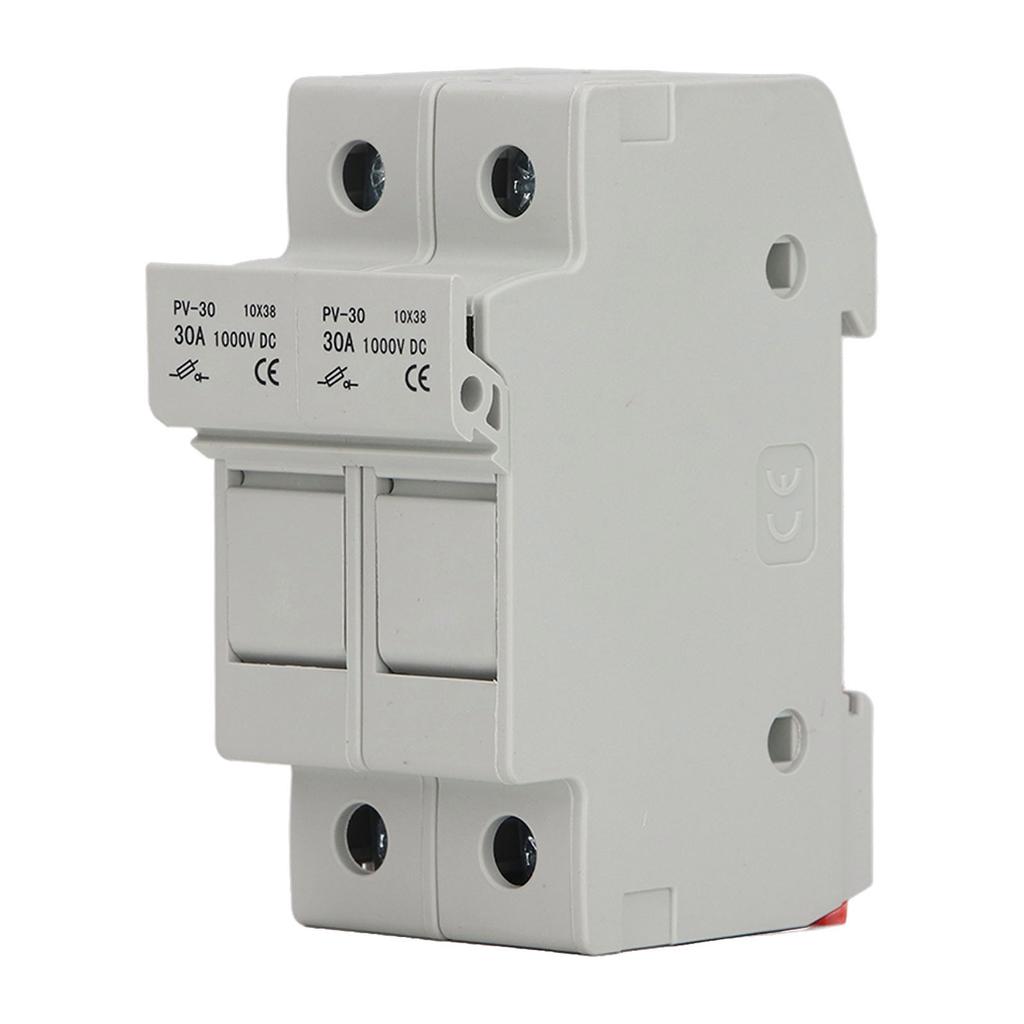 Держатель предохранителя Miniget 2 полюса 10A защитный корпус ABS фотоэлектрический держатель предохранителя база для защиты