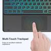 Чехол-клавиатура Bluetooth для Redmi Pad SE11 10,6 дюйма с подсветкой клавиш и тачпадом