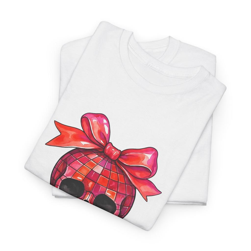 Disco Skull Shirt Halloween Party Gift Women Watercolor Tee Sugar Skull T-Shirt