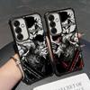Аниме One Piece Зоро Мягкий чехол-бампер для телефона для Samsung Galaxy A52 A55 A16 A24 A21s A33 A35 A36 A25 A26 A15 A13