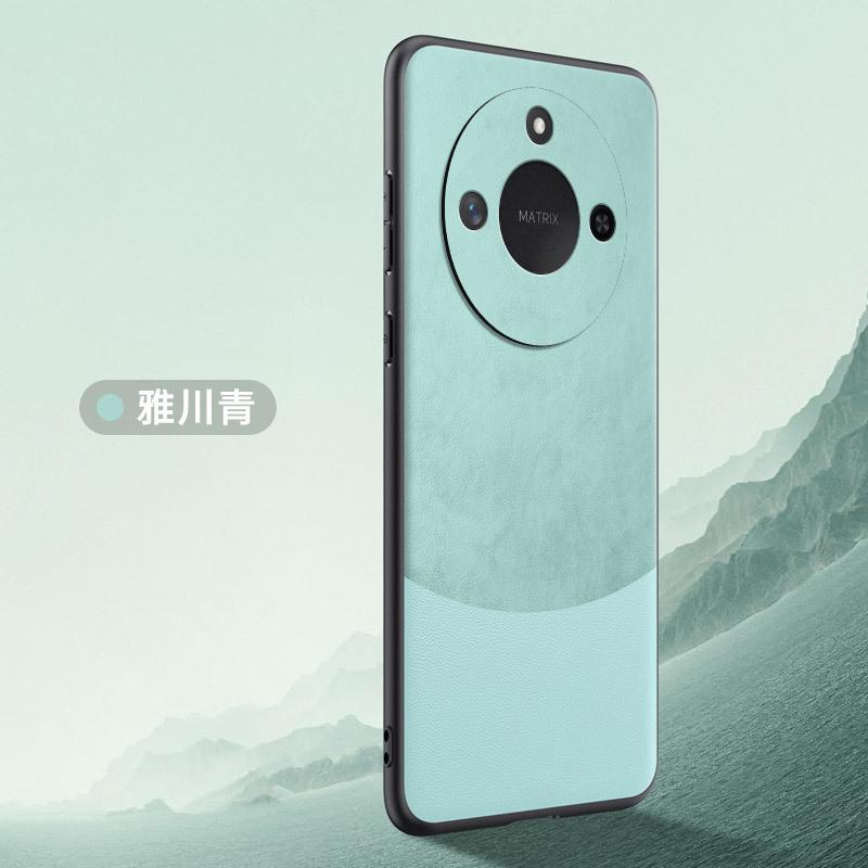 Применимо к чехлу для мобильного телефона Honor X60 и кожаному чехлу с пигментом Honor X60Pro, мягкий чехол, противоударный защитный чехол, защита от отпечатков пальцев, продвинутый