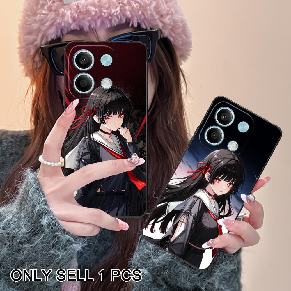 Чехол для телефона Wuthering Waves Chisa для POCO F8 F7 F6 F5 F4 F3 F2 Pro GT C75 C71 C65 C61 C40 Pro Ultra Мягкий TPU Ударопрочный Чехол