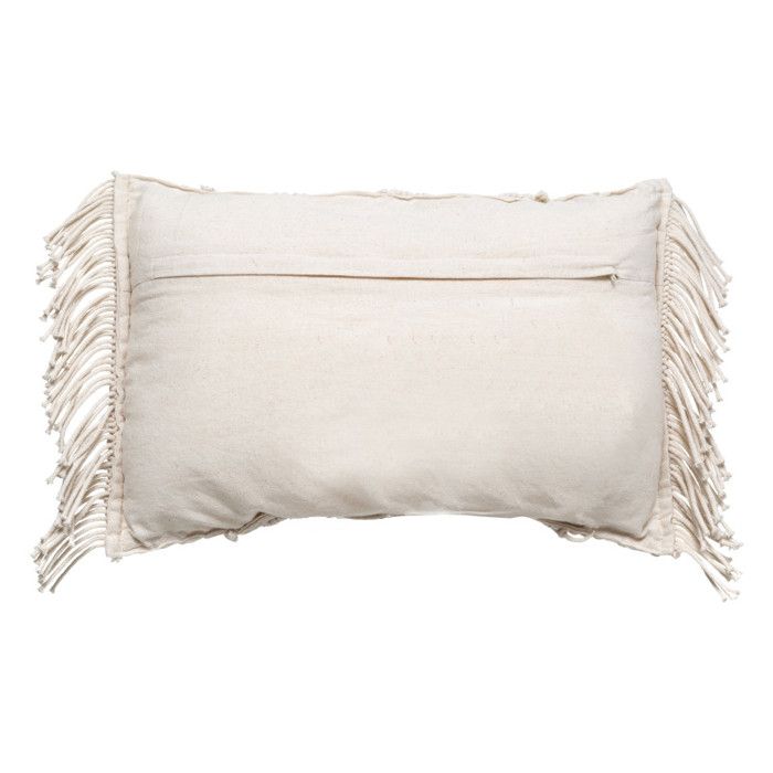 Coussin macramé "été" 30 x 50 cm Atmosphera