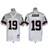 Retro Rugby Jersey Brown Team 19 32 Embroidered Short Sleeve Unisex Adult T-Shirt Fall Winter