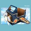Cardboard Cosplay Toy Hands-on Skill Lovely Wearable Airplane Carton Cartoon Performance Costume Toy for Child
