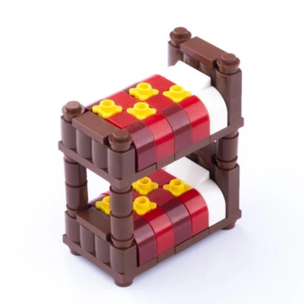 5 шт. Городской светофор Строительный блок MOC DIY Игрушка Сборка Уличный фонарь Мебель Сиденье Диван Кровать Телефон Книжный шкаф Аквариум K20