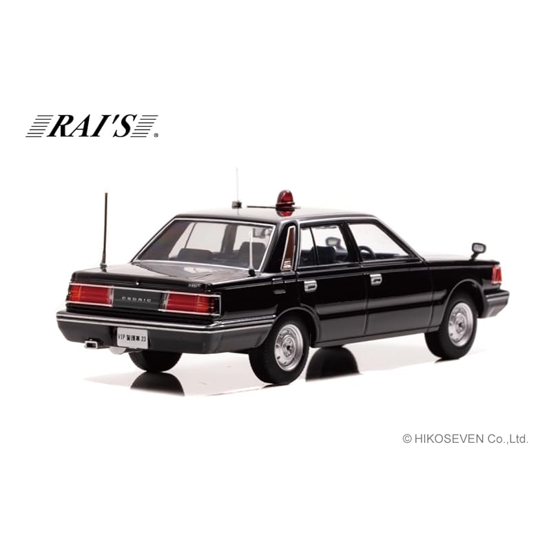 RAI'S 1/43 nissan cedric (YPY30 пересмотренный) 1985 г. Автомобиль для охраны VIP-персон полицейского управления, готовое изделие H7438503