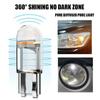 10 Pcs Car LED T10 W5W Canbus Glass COB 6000k Reading Dome Lamp Marker Wedge License PlateLight Bulb