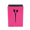 Professional Salon Combs Case Hair Clips Storage Box Hairdressing Scissors Holder (Rose Red)