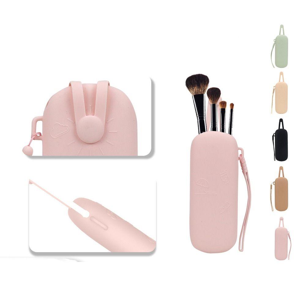 Однотонный чехол для очков Водонепроницаемый держатель для очков Портативная косметичка Женский/Мужской