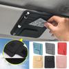 Car Sun Visor Storage Bag Car Glasses Clip Car Interior Supplies 12.5*15CM Car Business Card Holder Bill Holder