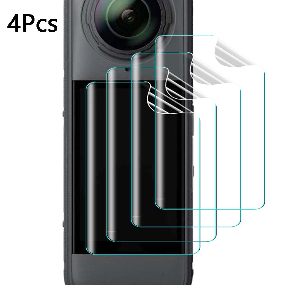 Гидрогелевая пленка Защитное стекло для камеры Insta 360 X5 Ультра-HD Полное покрытие Аксессуары для камеры Защитное стекло для Insta 360 X5