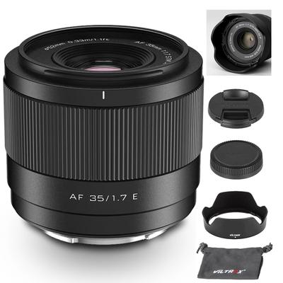 VILTROX 35мм светосильный объектив STM с автофокусом для камеры Sony FX3 A7C A7RII A7SII A7II A7RIII A7IV A7RIV A9 A1 ZVE1 A93 A6700 A6600 A6500 A6400