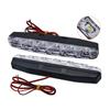 6LED светодиодные дневные ходовые огни высокой мощности, лампа дальнего света, универсальная светодиодная автомобильная противотуманная фара, простая установка, прочный