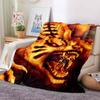 NARUTOUzumaki Naruto anime print blanket, warm and comfortable flannel blanket, suitable for bedrooms, sofas, beds, chairs, picn
