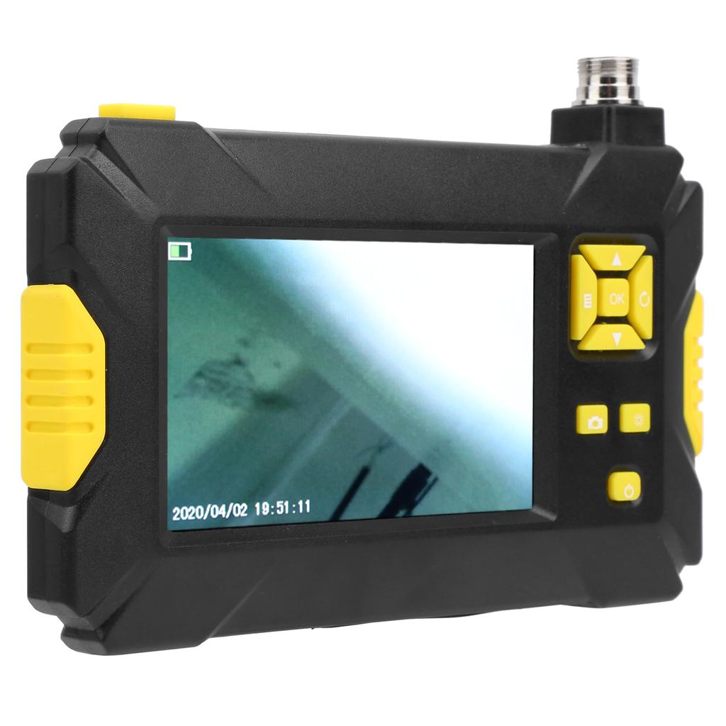 P30 3.9mm 4.3in LCD Endoscope 1080P Borescope Pipeline Inspection Camera with 6 Lights2 M 6.6ft