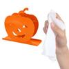 2 шт. Симпатичный держатель для салфеток в виде тыквы, железный держатель для бумажных салфеток, полый декоративный диспенсер для салфеток 