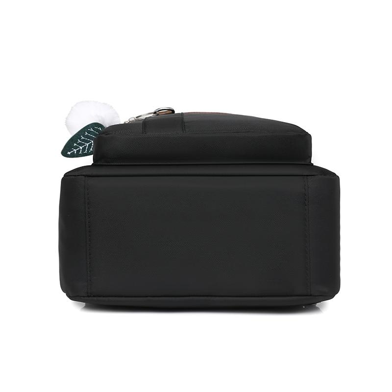 Женский контрастный цветной рюкзак, нейлоновая сумка через плечо, многофункциональный рюкзак