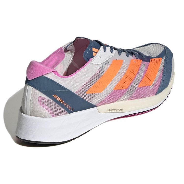 adidas Кроссовки унисекс Adizero Adios 7 Dash Grey Solar Orange Wonder-Steel GX6647