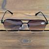 Oversized Gradient Gray Lens Anti-sunlight Indoor N Outdoor See Near N Far Progressive Multi-focus Reading Sunglasses +0.75 To+4