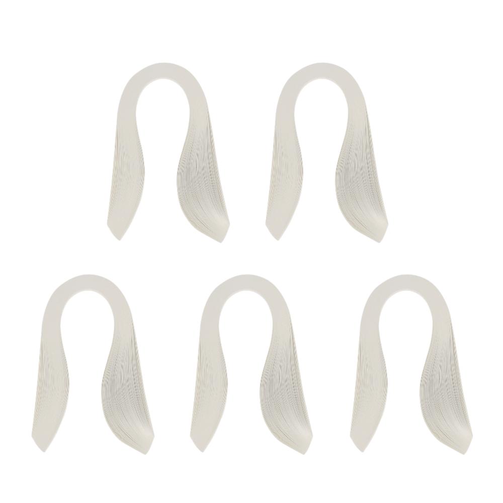 600PCS 3mm Width Quilling Paper Pure Color Ivory White Paper Strips 39cm Length Origami Paper Paper Quilling Art