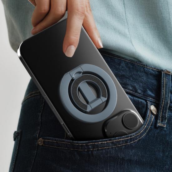 Магнитный держатель для телефона MagSafe Magnet Finger Ring Stand Strong Magnet Grip 360-градусная поворотная подставка для телефона