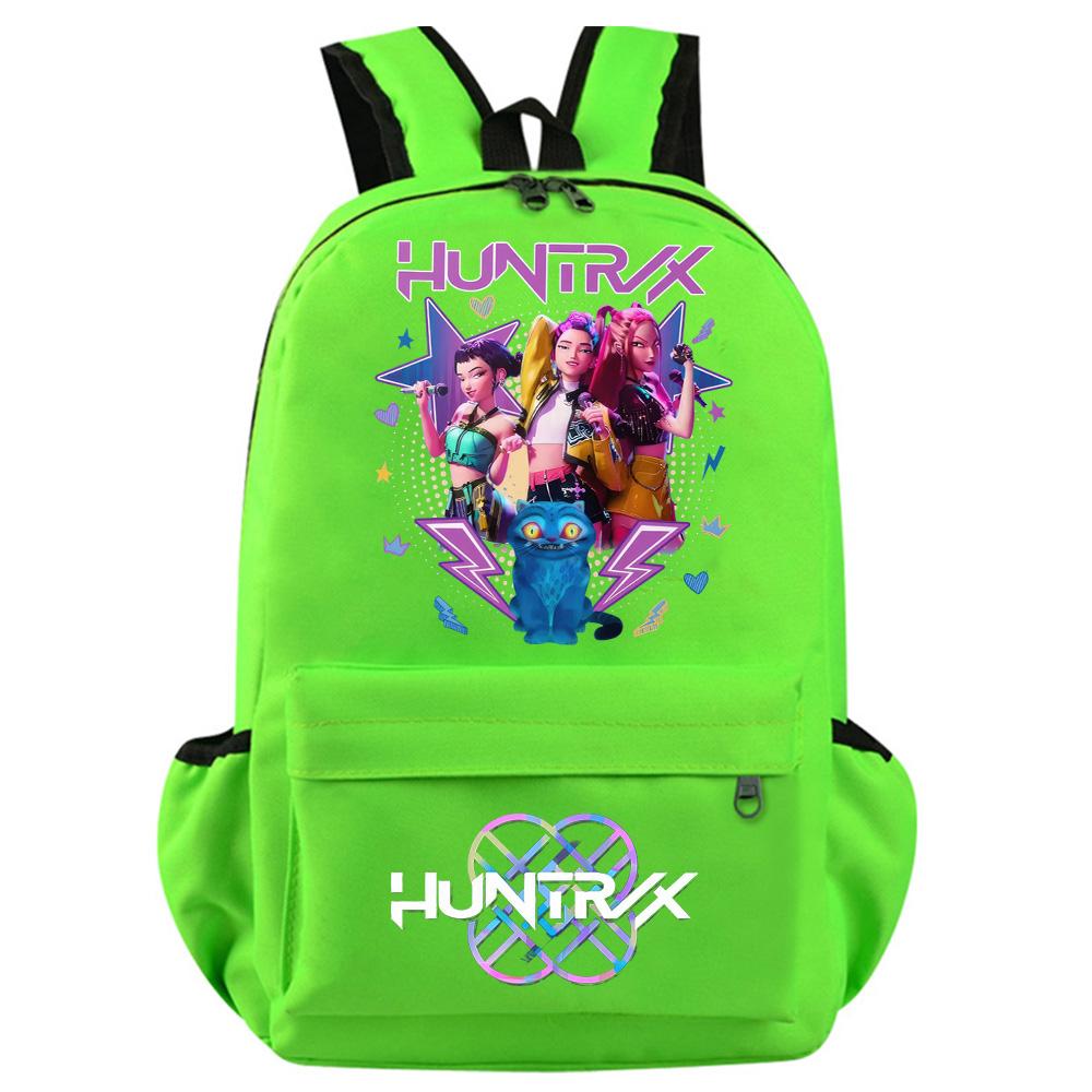 Anime Cartoon Kpop Demon Hunters Printed Backpack for Teenager Student Girl Boy Bookbag Schoolbag Women Large Capacity Travel Bag Kid Gift Mochila
