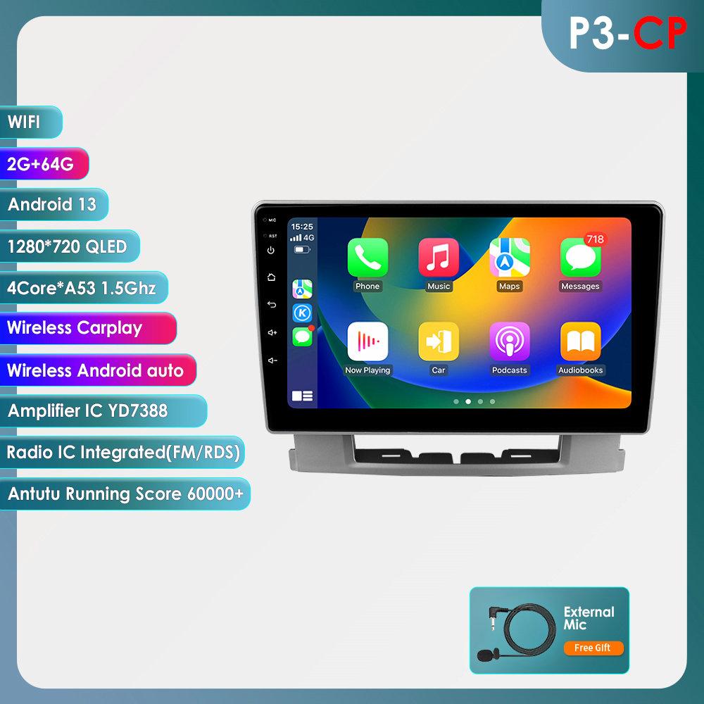 Hizpo 2 Din Android Auto Интеллектуальная стереосистема Carplay Для Toyota Land Cruiser Prado 150 2013 - 2017 Автомагнитола Мультимедийный видеоплеер Навигация GPS