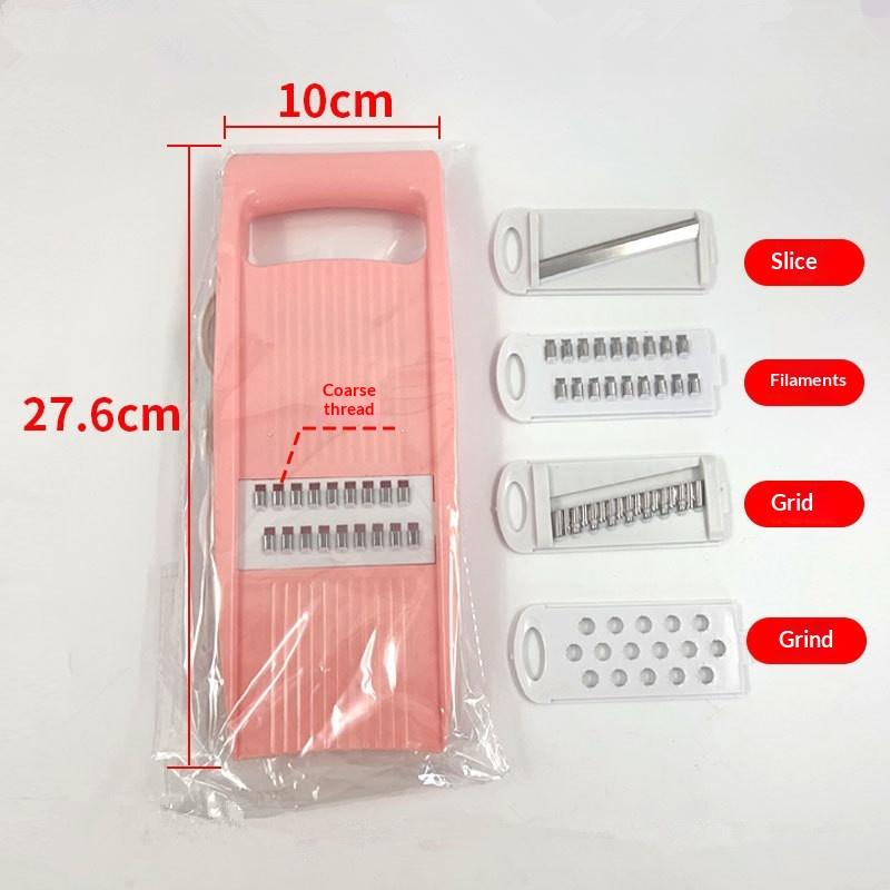 5 In 1 Slicer For Kitchen Vegetable Slicer Multi Blade Potato Chip, Veggie Slicer, Vegetable Cutter, Julienne Shredder