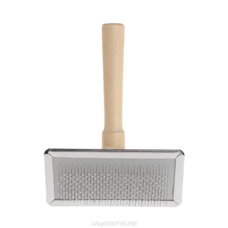 Расческа для ухода за домашними животными Щетка для вычесывания шерсти Ручка Щетка-пуходерка Товары для собак оптом