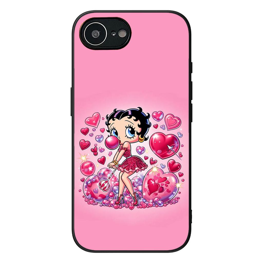 B-Bettys Cartoon B-Boops Anime Casing Cover for Samsung Galaxy Note 20 9 10 S8 S10 Lite S9 Plus A54 A53 A21S S10E A17 Phone Case