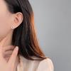 Темпераментные квадратные жемчужные серьги для женщин с легкими роскошными ушами высокого класса в нишевом дизайне