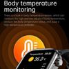 2025 New Uric Acid Blood Lipids Smart Watch Men ECG+PPG Blood Pressure Blood Oxygen Bluetooth Call Health Smartwatchs for IOS Android