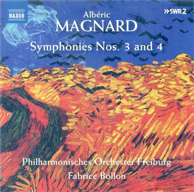 CD МАГНАР, А. - Симфонии № 3 и 4 8574082 Naxos 2019 Германия Классика Б/У
